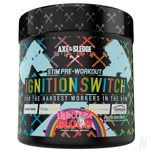 Axe & Sledge - Ignition Switch Pre workout - Nutrition Industries Australia