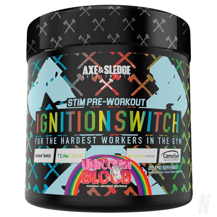 Axe & Sledge - Ignition Switch Pre workout - Nutrition Industries Australia
