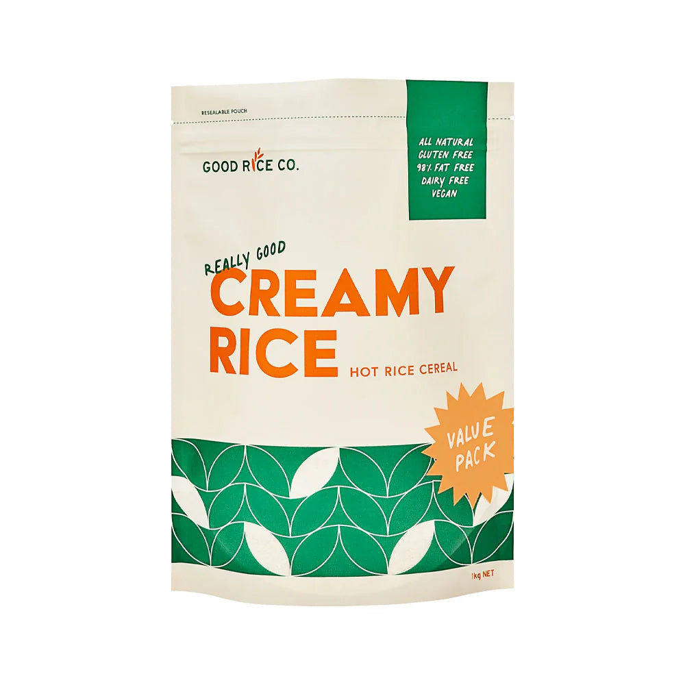 Good Rice Co - Creamy Rice 1kg - Nutrition Industries Australia