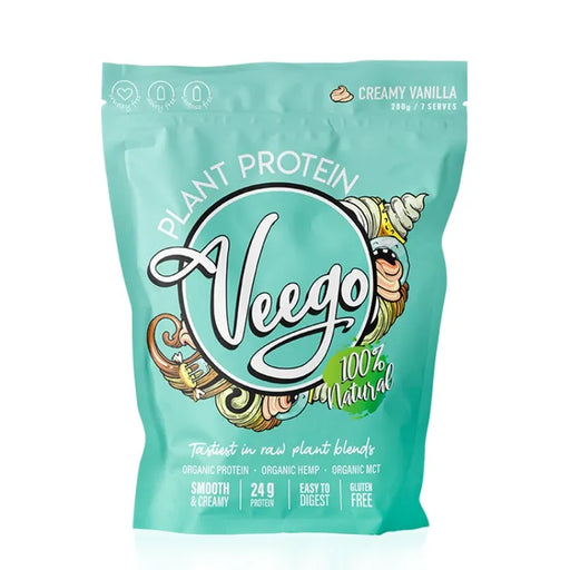 CLEARANCE - Veego Plant Protein 280g Short Dated Best Before 09/2022 - Nutrition Industries Australia