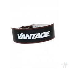 Vantage Leather Weight Belt (Black) - Nutrition Industries Australia