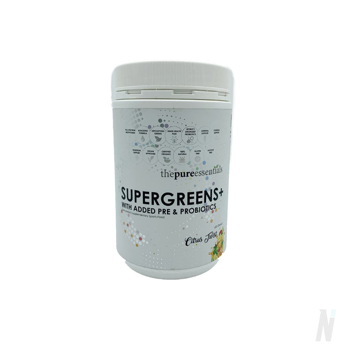 The Pure Essentials - Supergreens + - Nutrition Industries Australia