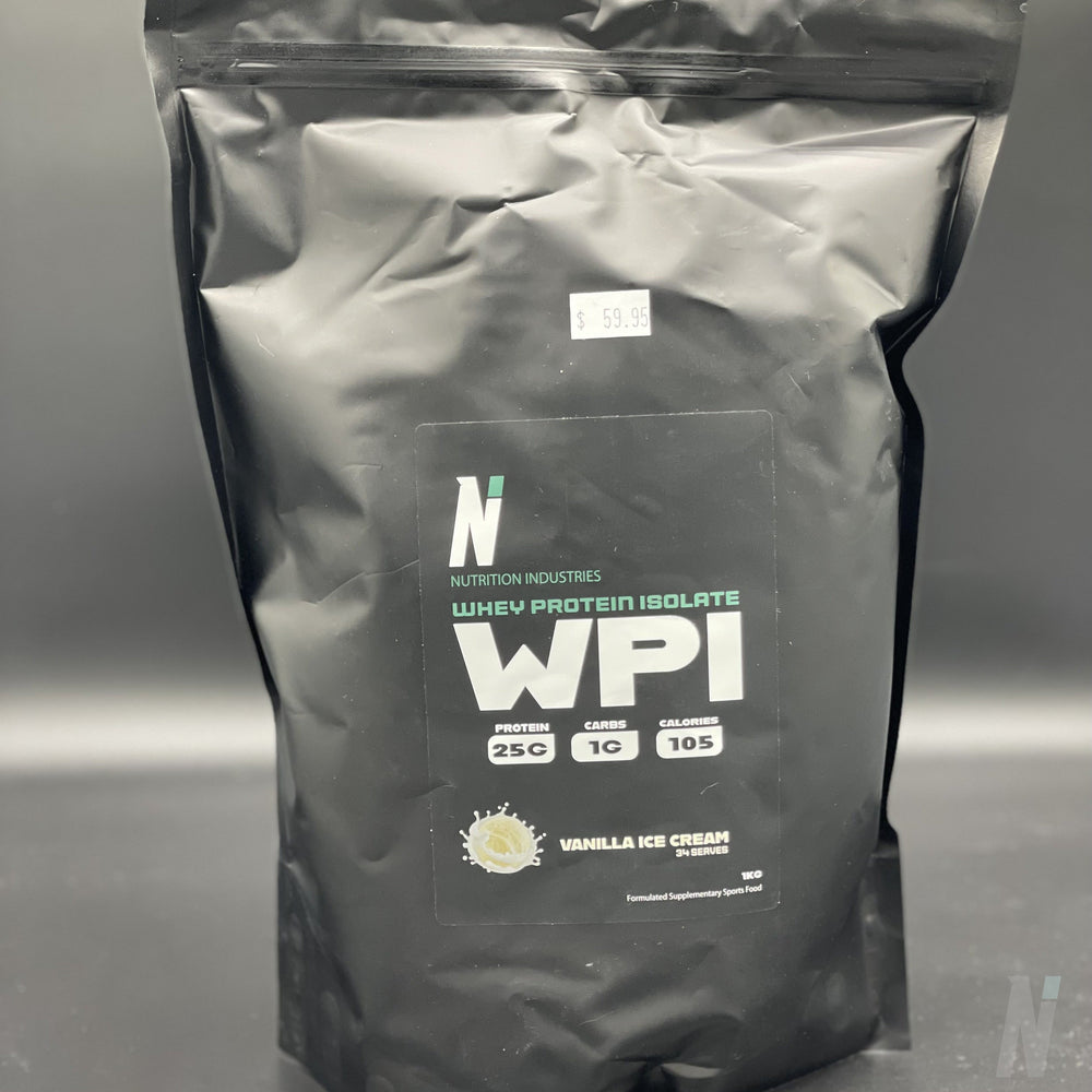 Nutrition Industries WPI - 1kg - (Whey Protein Isolate) - Nutrition Industries Australia