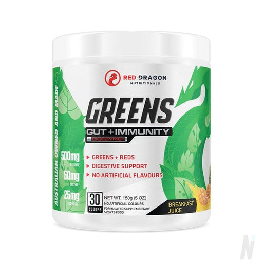 Red Dragon - Greens (Gut + Immunity) - Nutrition Industries Australia