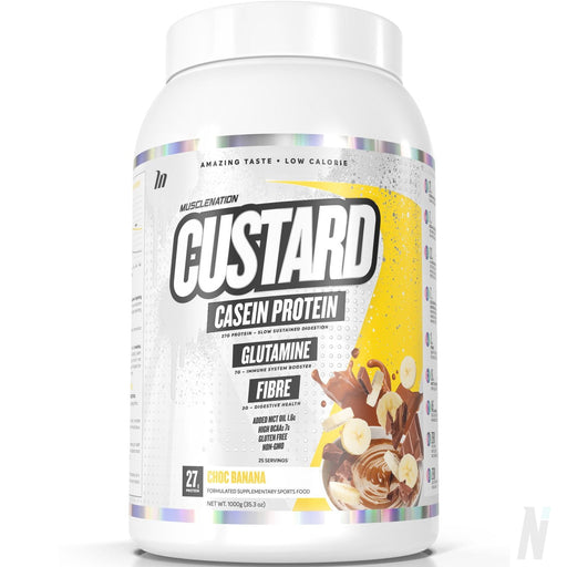 Muscle Nation - Casein Custard - Nutrition Industries Australia