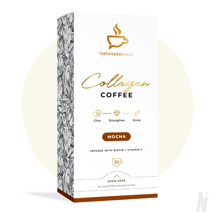 Before you speak - Collagen Coffee - Nutrition Industries Australia