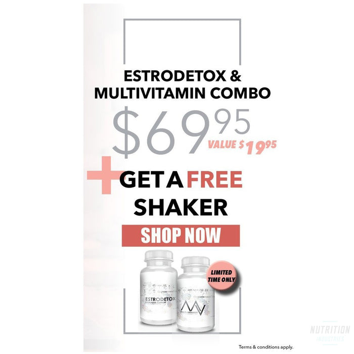 Estrodetox and Multivitamin ComboEstrogen ModulatorThe Pure Essentials - Nutrition Industries