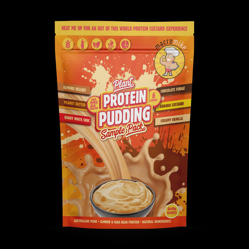 PLANT PROTEIN PUDDING SAMPLE PACK (40G X 6) - Nutrition Industries Australia