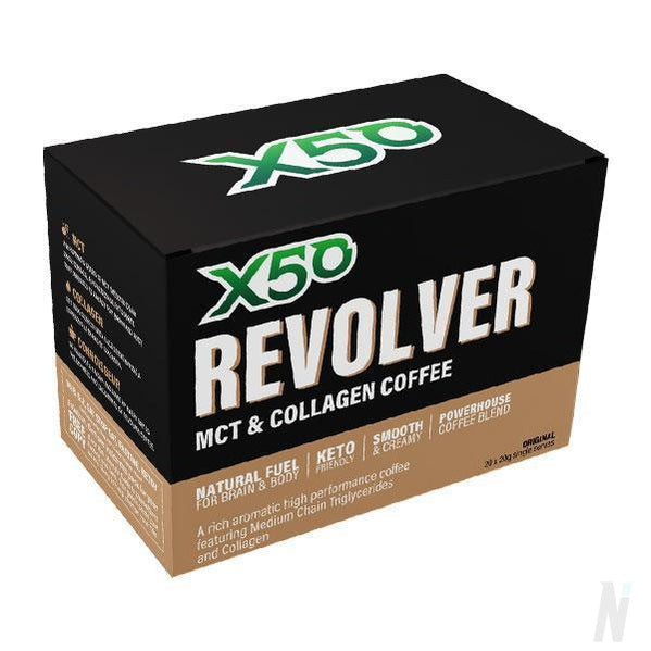 X50 Revolver MCT Coffee and Superfood - Nutrition Industries Australia