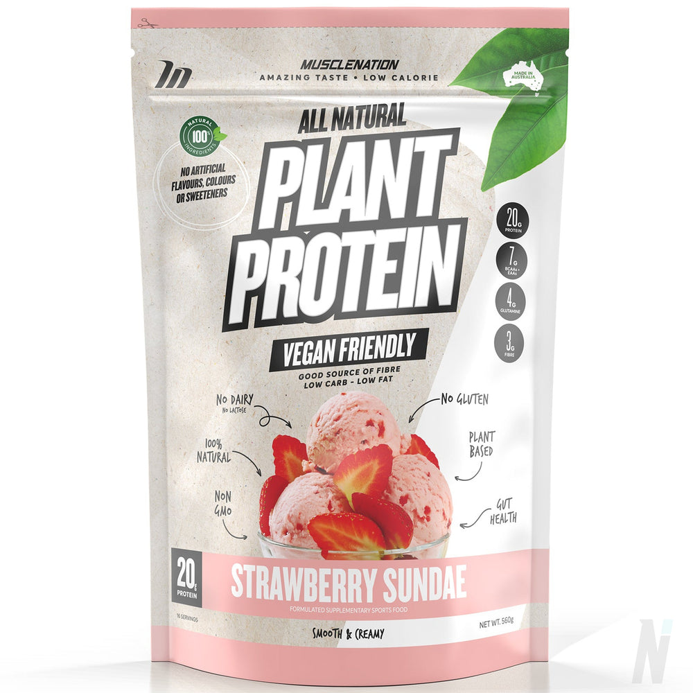 Muscle Nation Plant Protein - Nutrition Industries Australia