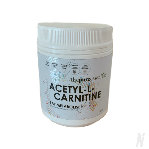 The Pure Essentials Acetyl L Carnitine 200g - Nutrition Industries Australia