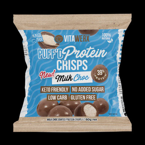 Vitawerx Puff'd Protein Crisps - Nutrition Industries Australia