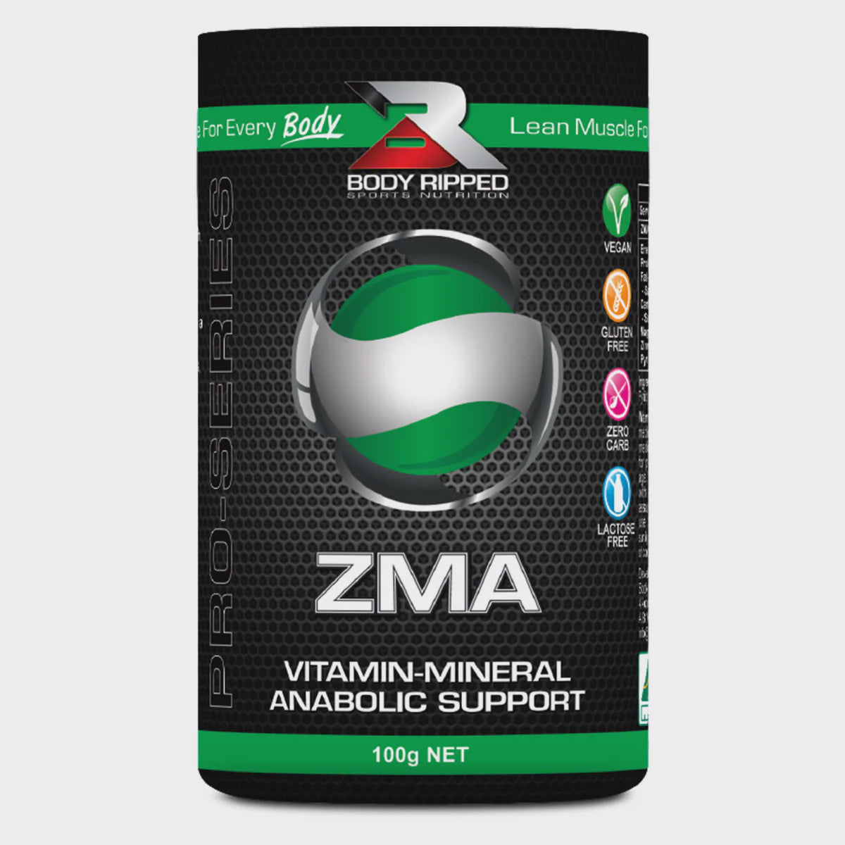 Body Ripped ZMA Nutrition Industries Australia
