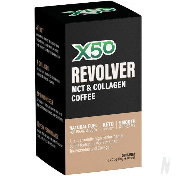 X50 Revolver MCT Coffee and Superfood - Nutrition Industries Australia